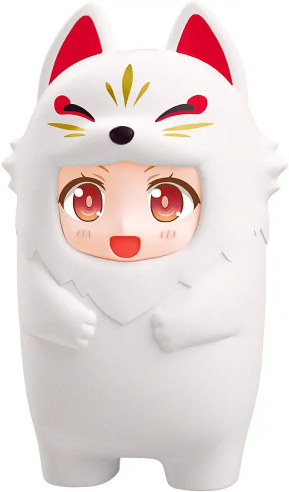 Nendoroid More Etui na Części Twarzy Kigurumi dla Figurek Nendoroid Biały Kitsune 10 cm zdjęcie produktu