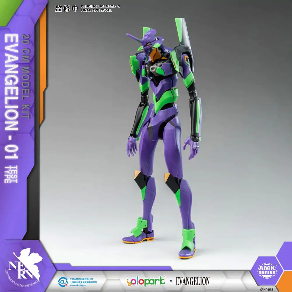 Neon Genesis Evangelion AMK Series Plastic Model Kit Eva-01 20 cm Model Plastikowy zdjęcie produktu