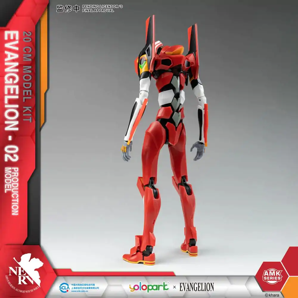 Neon Genesis Evangelion AMK Series Plastikowy Model do Składania Eva-02 20 cm zdjęcie produktu