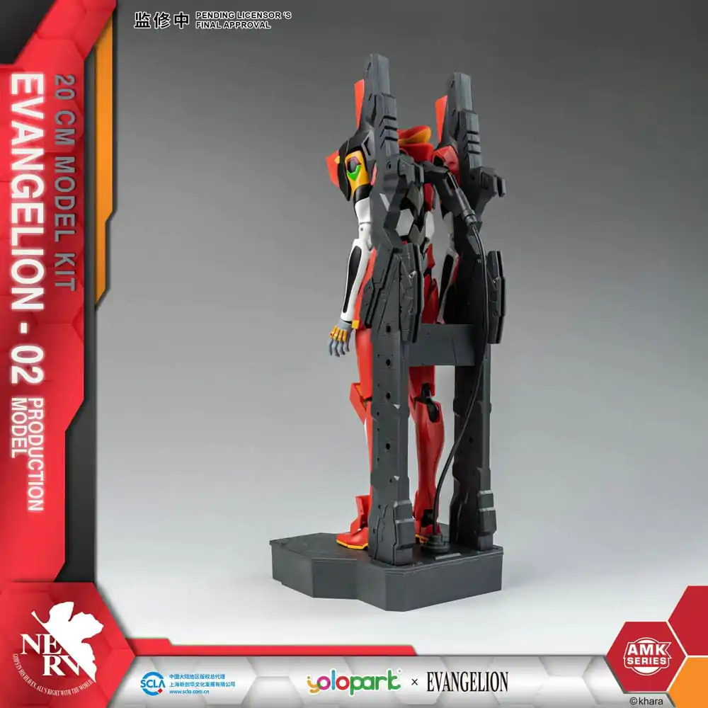 Neon Genesis Evangelion AMK Series Plastikowy Model do Składania Eva-02 20 cm zdjęcie produktu