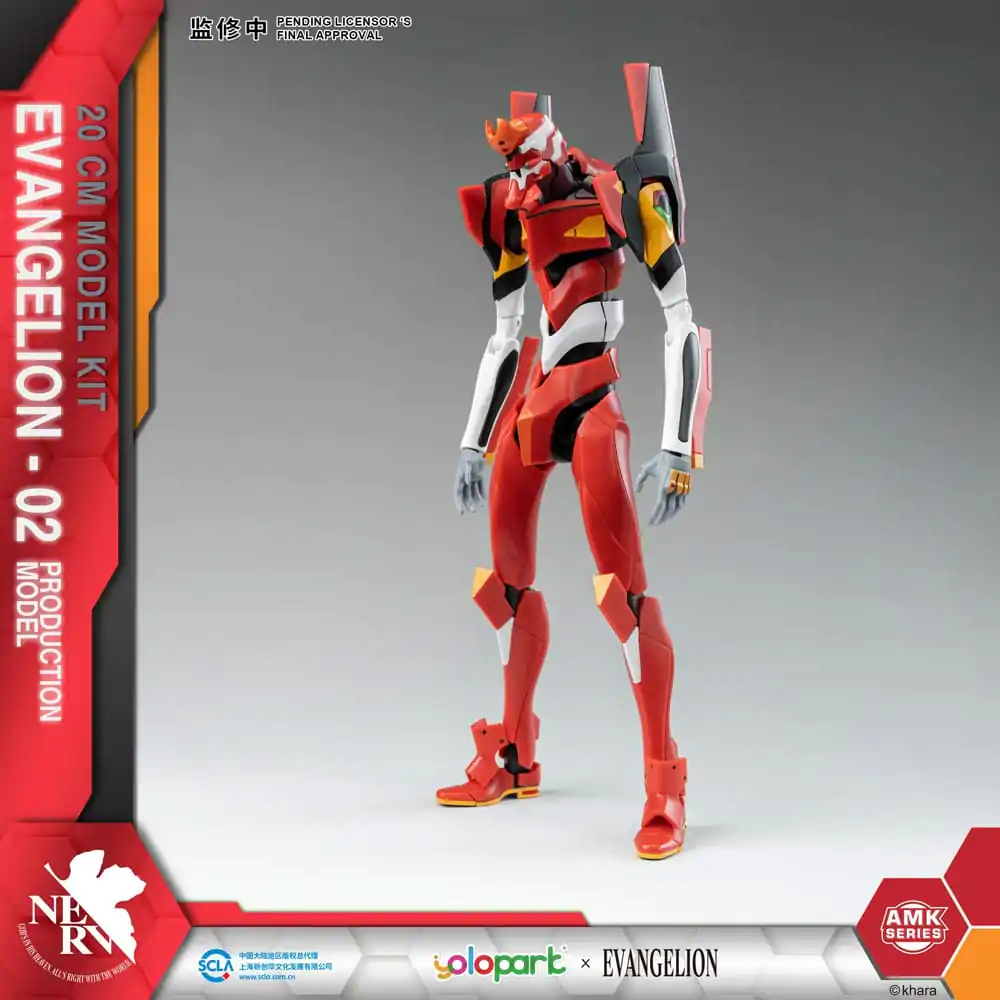 Neon Genesis Evangelion AMK Series Plastikowy Model do Składania Eva-02 20 cm zdjęcie produktu