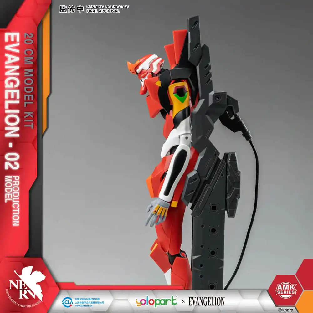 Neon Genesis Evangelion AMK Series Plastikowy Model do Składania Eva-02 20 cm zdjęcie produktu