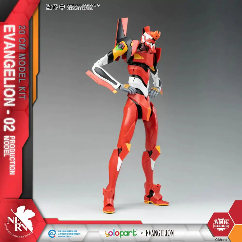 Neon Genesis Evangelion AMK Series Plastikowy Model do Składania Eva-02 20 cm zdjęcie produktu