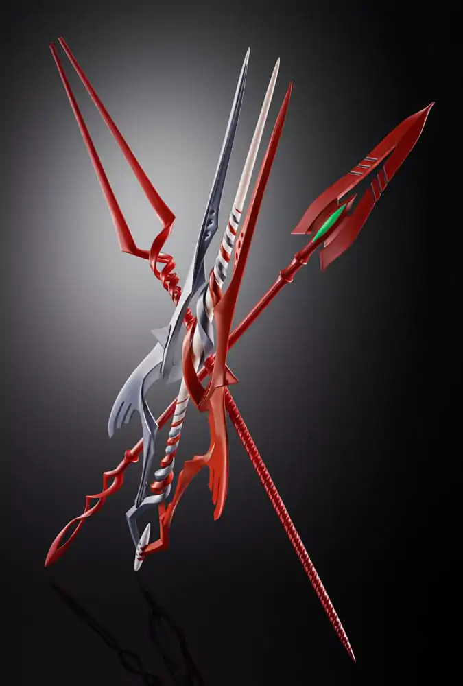 Neon Genesis Evangelion Metal Build Zestaw Akcesoriów 3 Włócznie Zestaw do Eva 30th z Włócznią Innego Koloru zdjęcie produktu