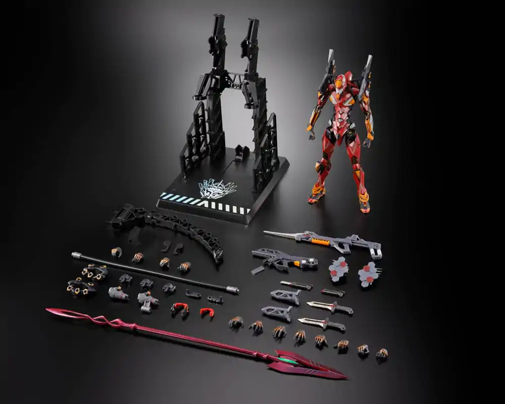 Neon Genesis Evangelion Metal Build Figurka Akcji Eva Production Model-02 30th ze Włócznią Kasjusza 22 cm zdjęcie produktu