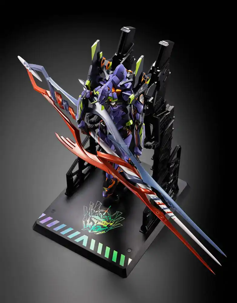 Neon Genesis Evangelion Metal Build Figurka Akcji Eva Test Type-01 30th z Włócznią Gajusa 22 cm zdjęcie produktu