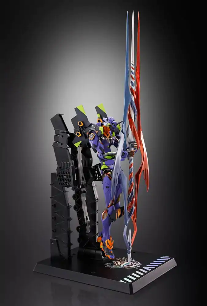 Neon Genesis Evangelion Metal Build Figurka Akcji Eva Test Type-01 30th z Włócznią Gajusa 22 cm zdjęcie produktu