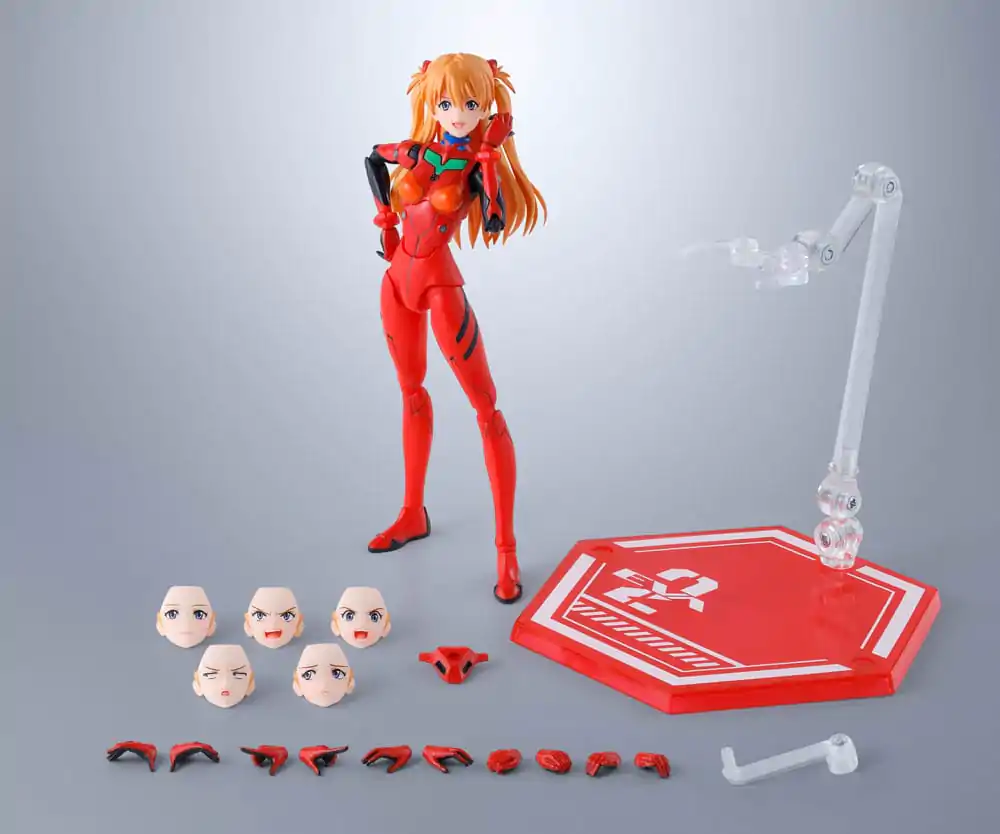 Neon Genesis Evangelion S.H.Figuarts figurka akcji Asuka Shikigami Langley 14 cm zdjęcie produktu