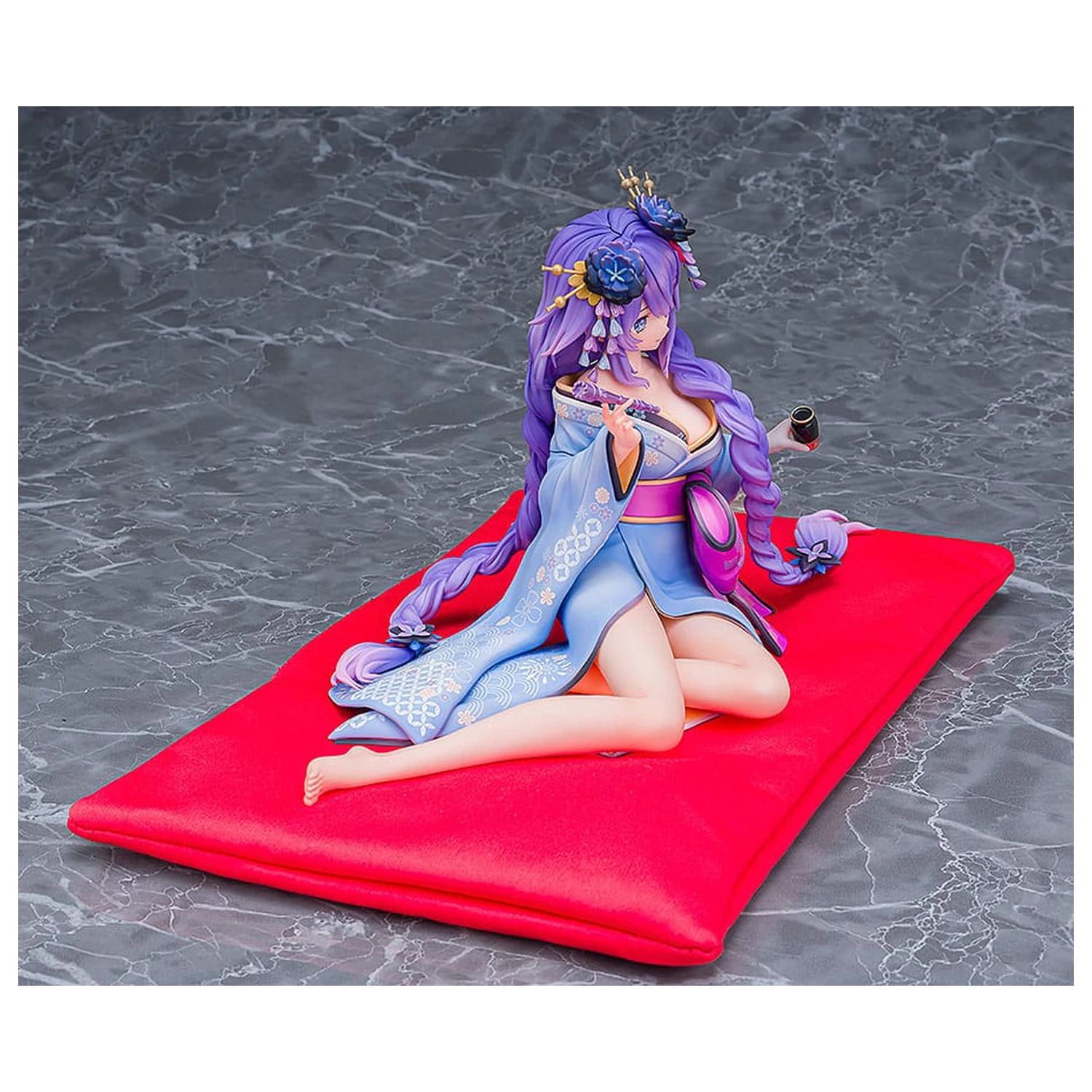Figurka Neptunia x Senran Kagura 1/7 Purple Heart Kimono Ver. 13 cm zdjęcie produktu