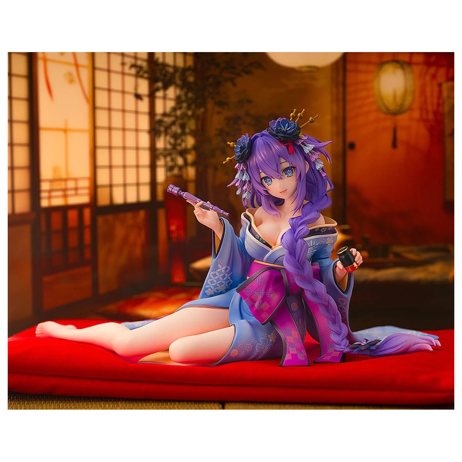Figurka Neptunia x Senran Kagura 1/7 Purple Heart Kimono Ver. 13 cm zdjęcie produktu