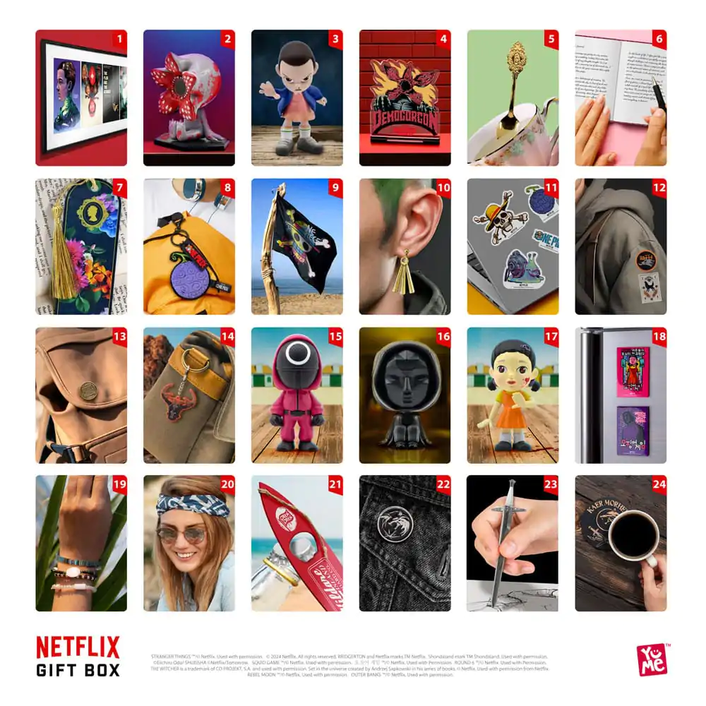 Netflix Pudełko Prezentowe z Odliczaniem zdjęcie produktu