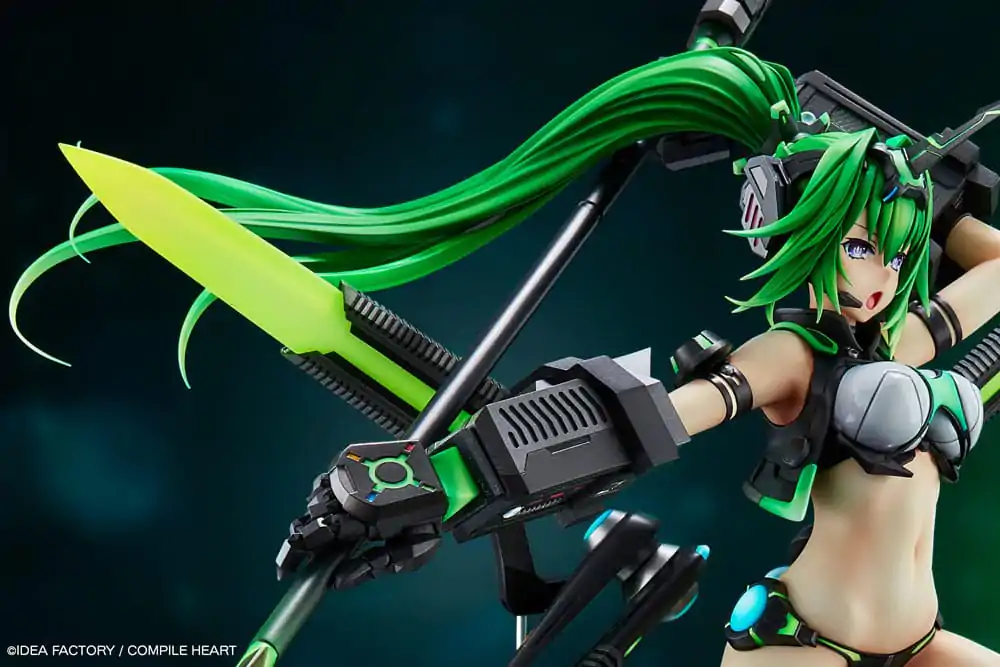Figurka PVC New Dimension Game Neptunia VII w skali 1/7 Next Green Limited Edition 38 cm zdjęcie produktu