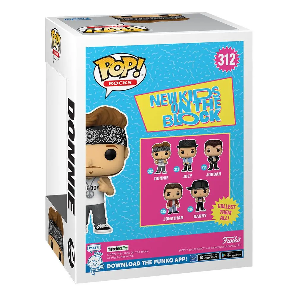 New Kids on the Block POP! Rocks Figurka Winylowa Donnie 9 cm zdjęcie produktu