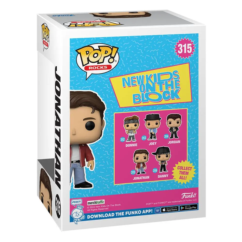 New Kids on the Block POP! Rocks Figurka winylowa Jonathan 9 cm zdjęcie produktu