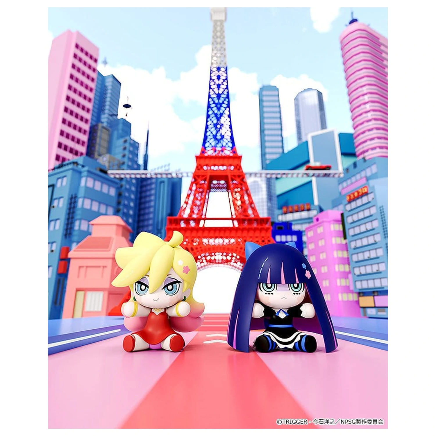 New Panty & Stocking with Garterbelt Huggy Good Smile Chibi Figurka Panty 6 cm zdjęcie produktu