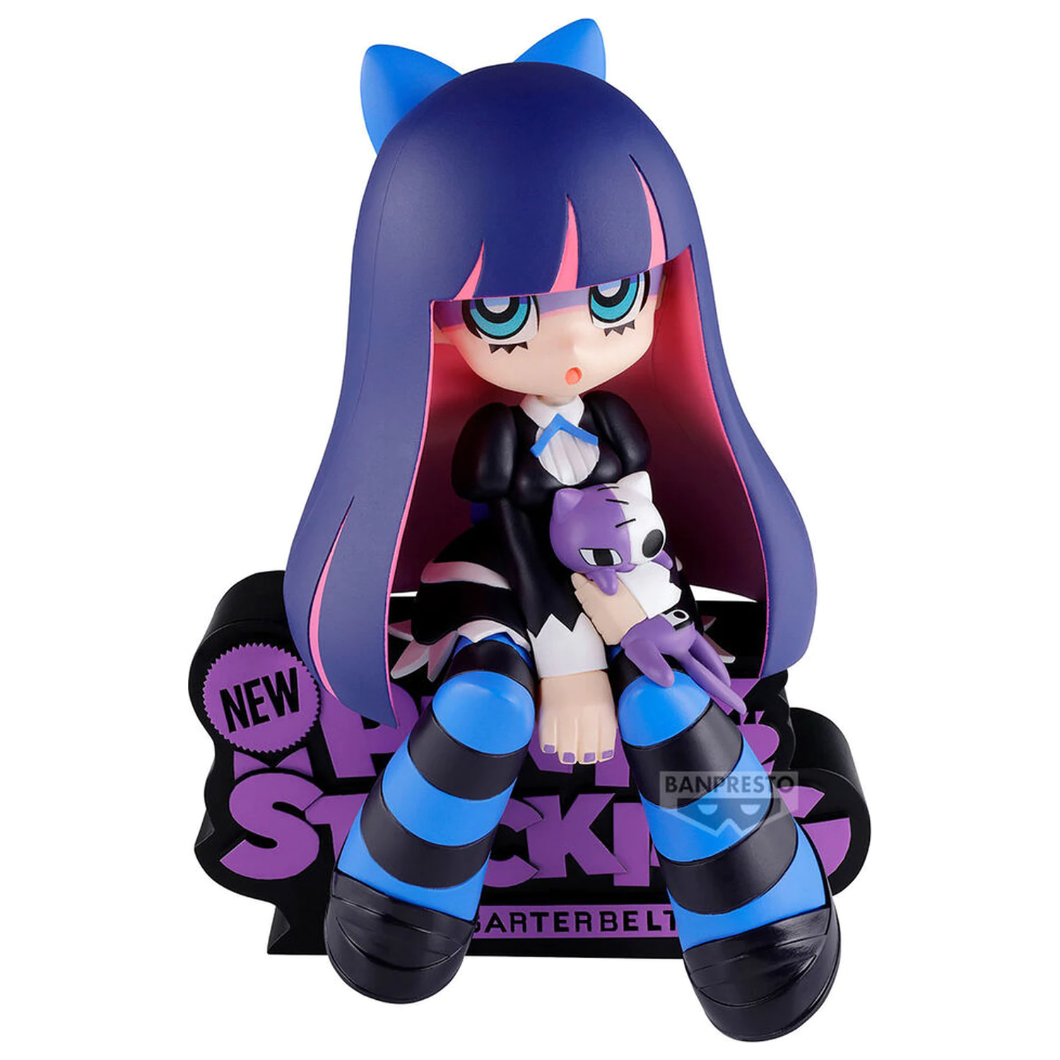 Nowa figurka Panty & Stocking with Garterbelt Monitor Top Figz Stocking 12cm zdjęcie produktu
