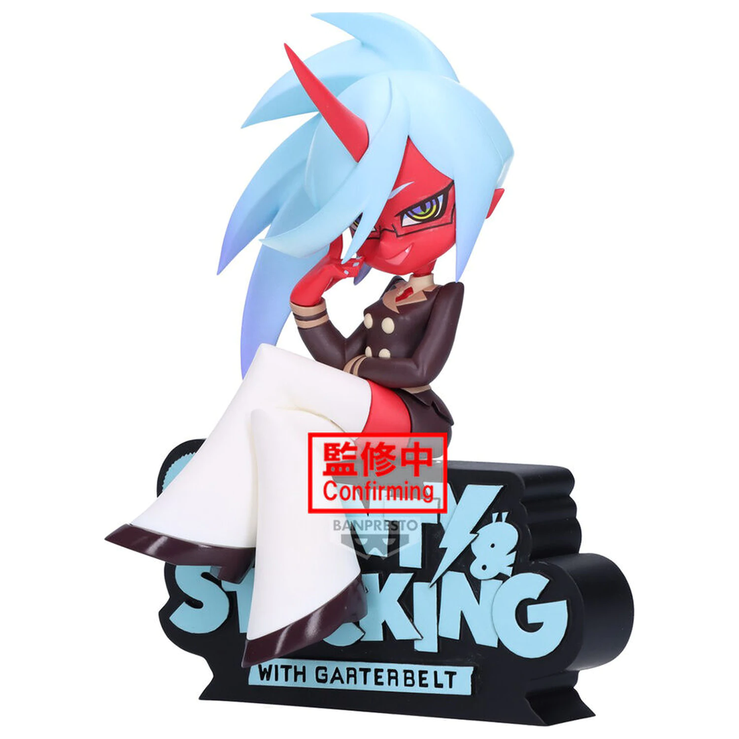 New Panty Stocking z Garterbelt Monitor Top Kneesocks figure 12cm zdjęcie produktu