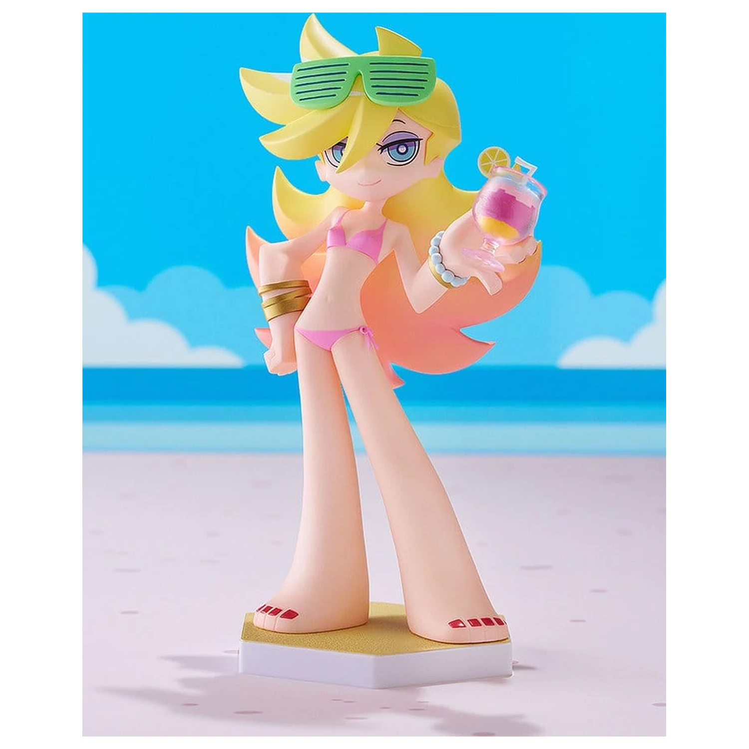 New Panty & Stocking with Garterbelt Pop Up Parade Figurka Beach Queens Panty L Size 19 cm zdjęcie produktu