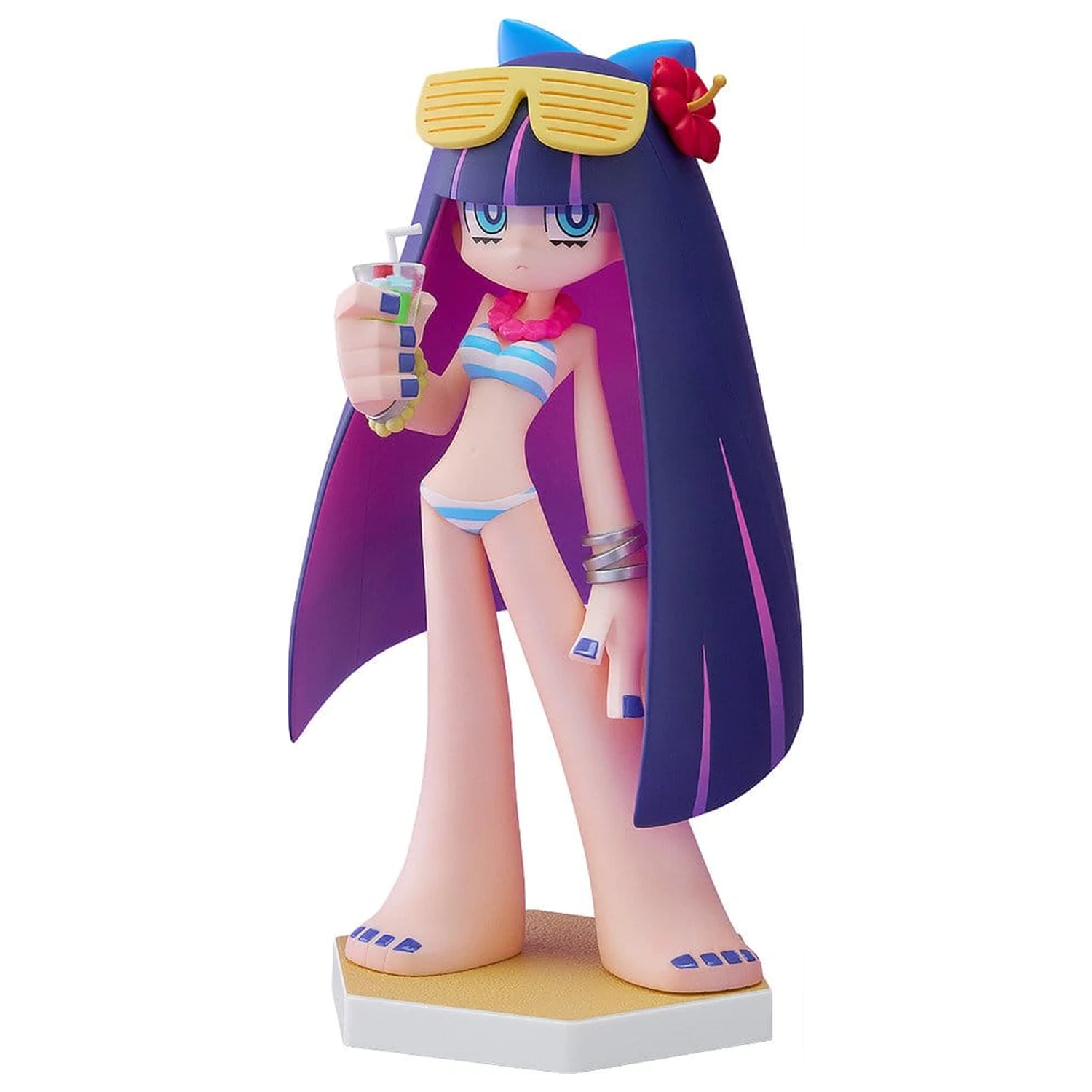 New Panty & Stocking with Garterbelt Pop Up Parade Figurka Beach Queens Stocking Rozmiar L 19 cm zdjęcie produktu