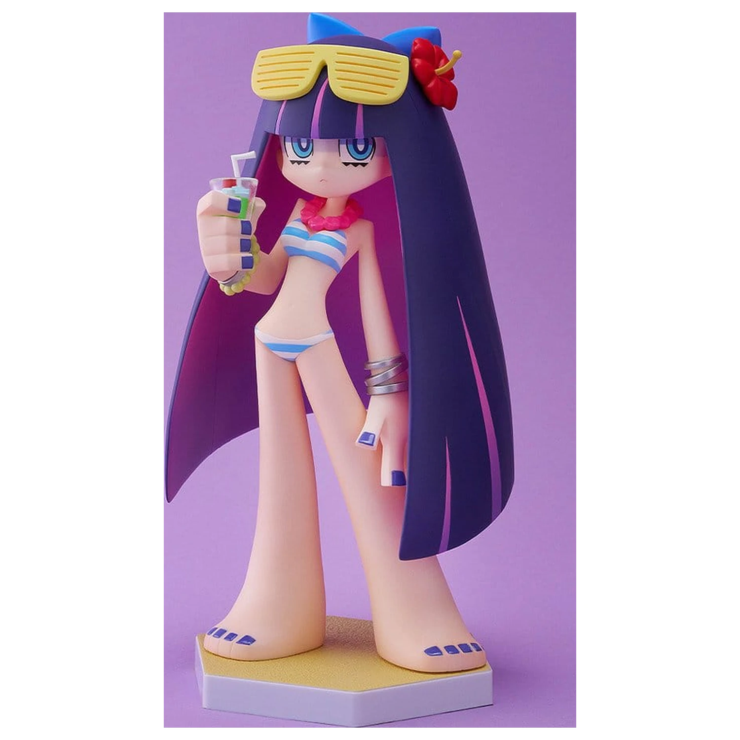 New Panty & Stocking with Garterbelt Pop Up Parade Figurka Beach Queens Stocking Rozmiar L 19 cm zdjęcie produktu