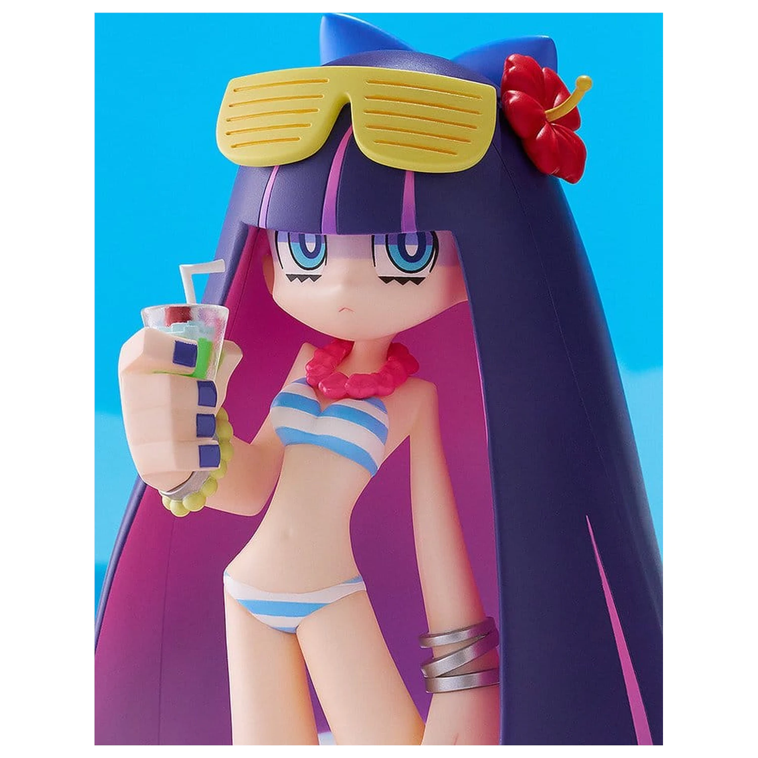 New Panty & Stocking with Garterbelt Pop Up Parade Figurka Beach Queens Stocking Rozmiar L 19 cm zdjęcie produktu