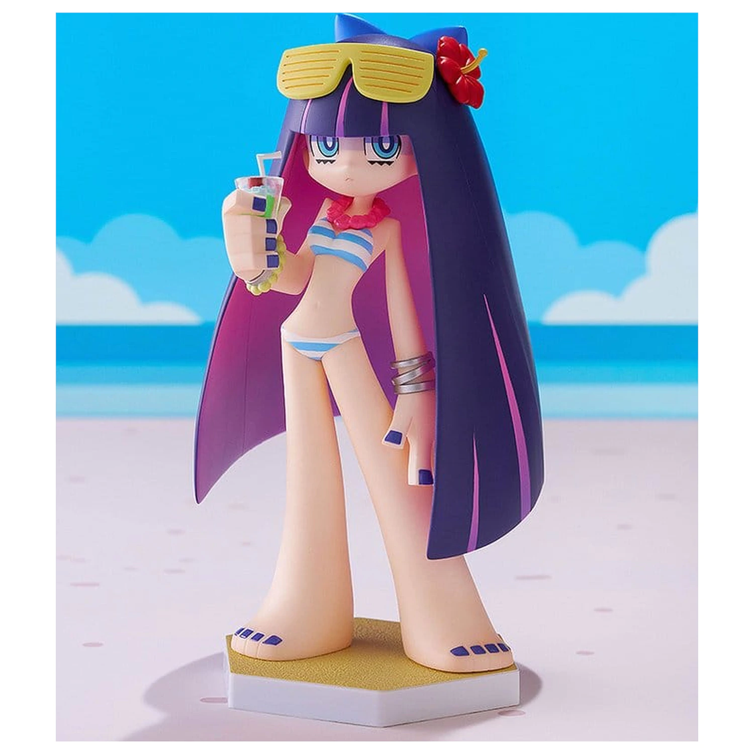 New Panty & Stocking with Garterbelt Pop Up Parade Figurka Beach Queens Stocking Rozmiar L 19 cm zdjęcie produktu