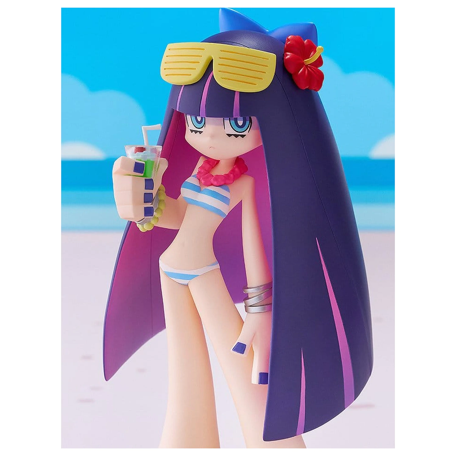 New Panty & Stocking with Garterbelt Pop Up Parade Figurka Beach Queens Stocking Rozmiar L 19 cm zdjęcie produktu