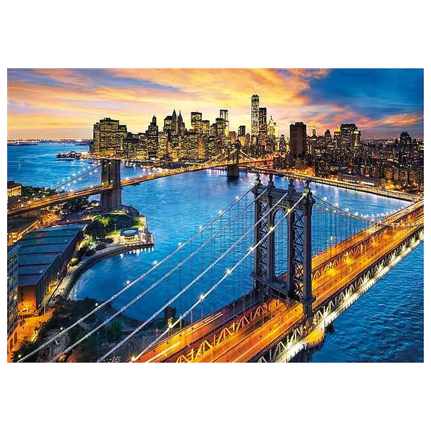 New York Bridges puzzle 3000-elementowe zdjęcie produktu