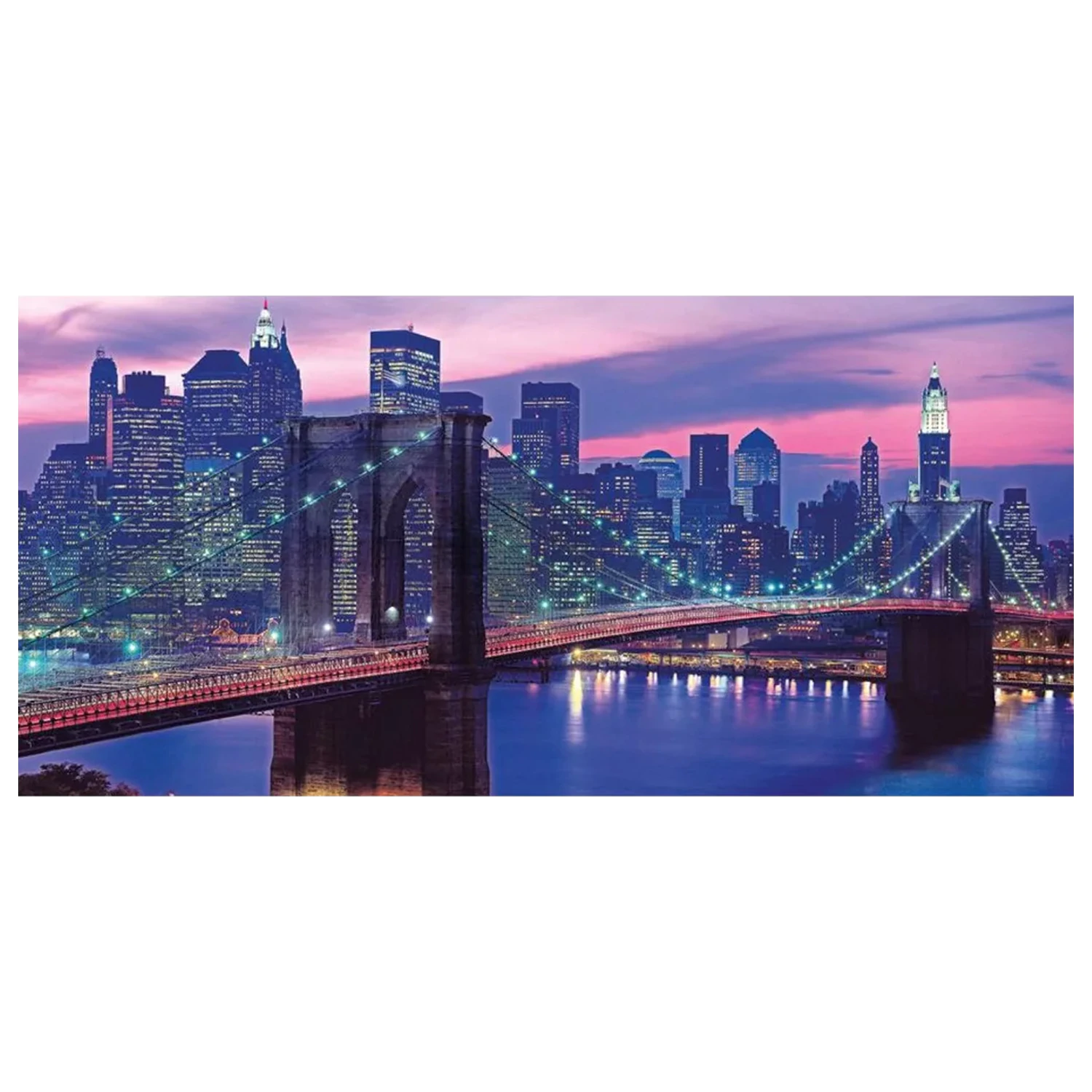 New York Brooklyn Bridge 13200-elementowa układanka Jigsaw Puzzle zdjęcie produktu
