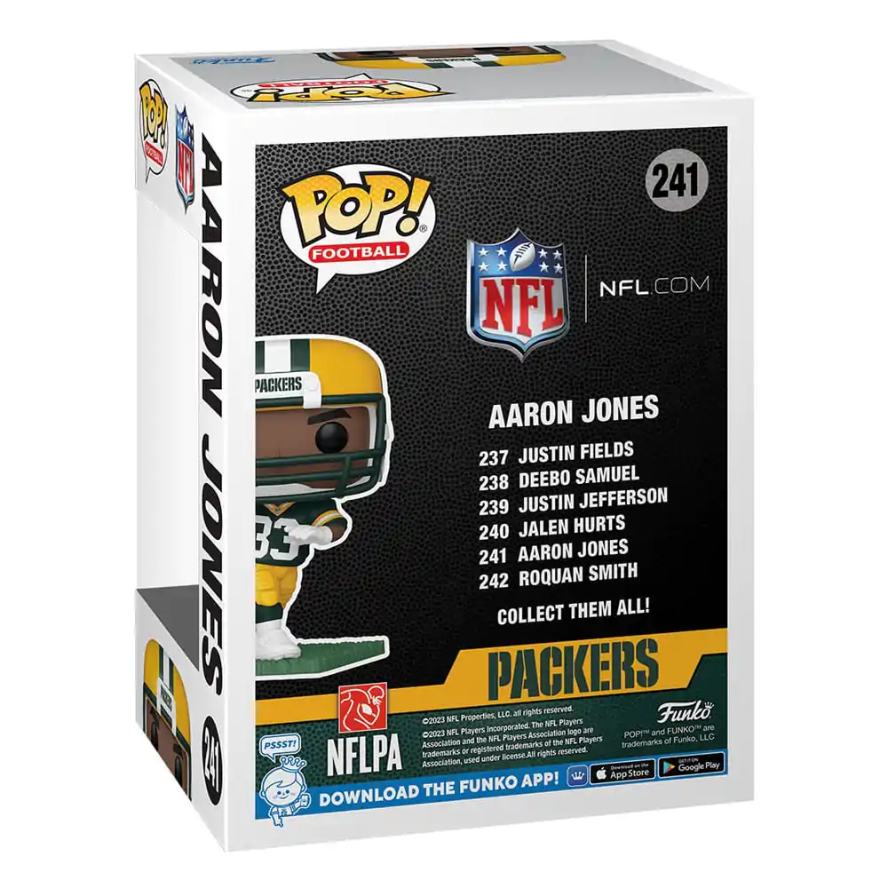 NFL POP! Figurka winylowa Football Packers - Aaron Jones 9 cm zdjęcie produktu