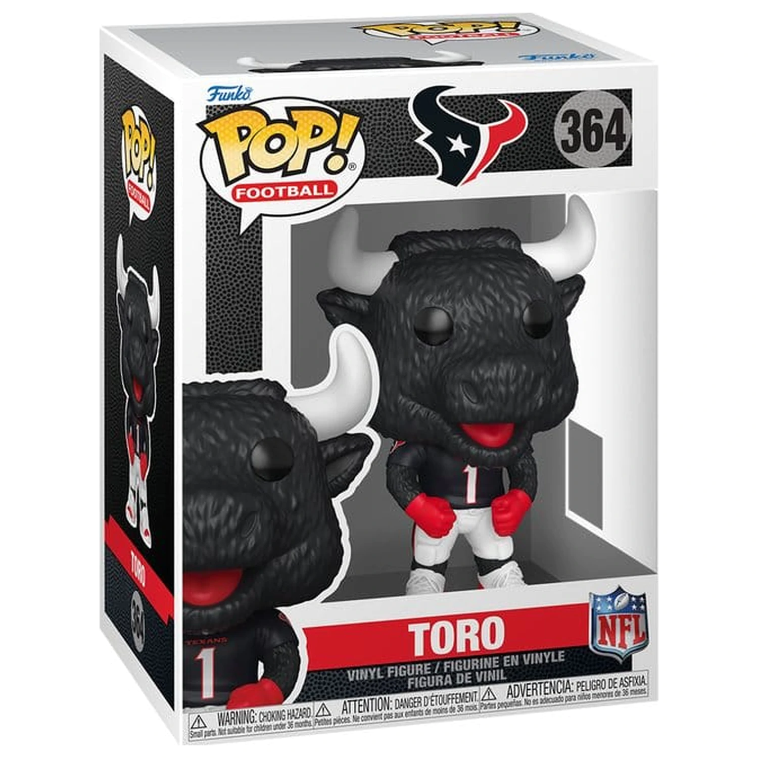 NFL Funko POP! Winylu Figurka Maskotki: Texans - Toro 9 cm zdjęcie produktu