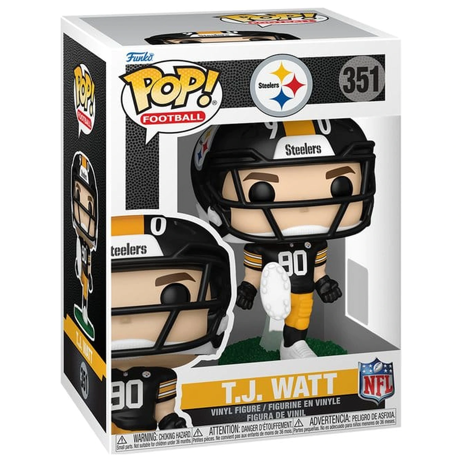 NFL Funko POP! Winyl Figurka : Steelers- T.J. Watt 9 cm zdjęcie produktu