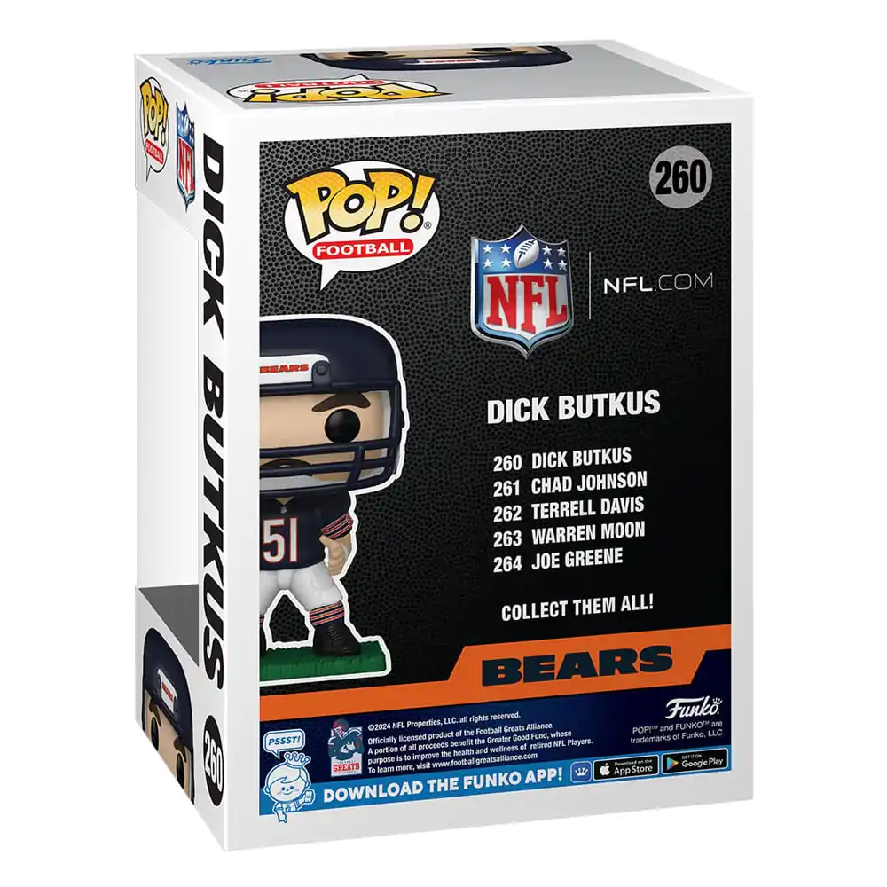 NFL: Legends Funko POP! Sports Vinyl Figure Bears - Dick Butkus 9 cm zdjęcie produktu