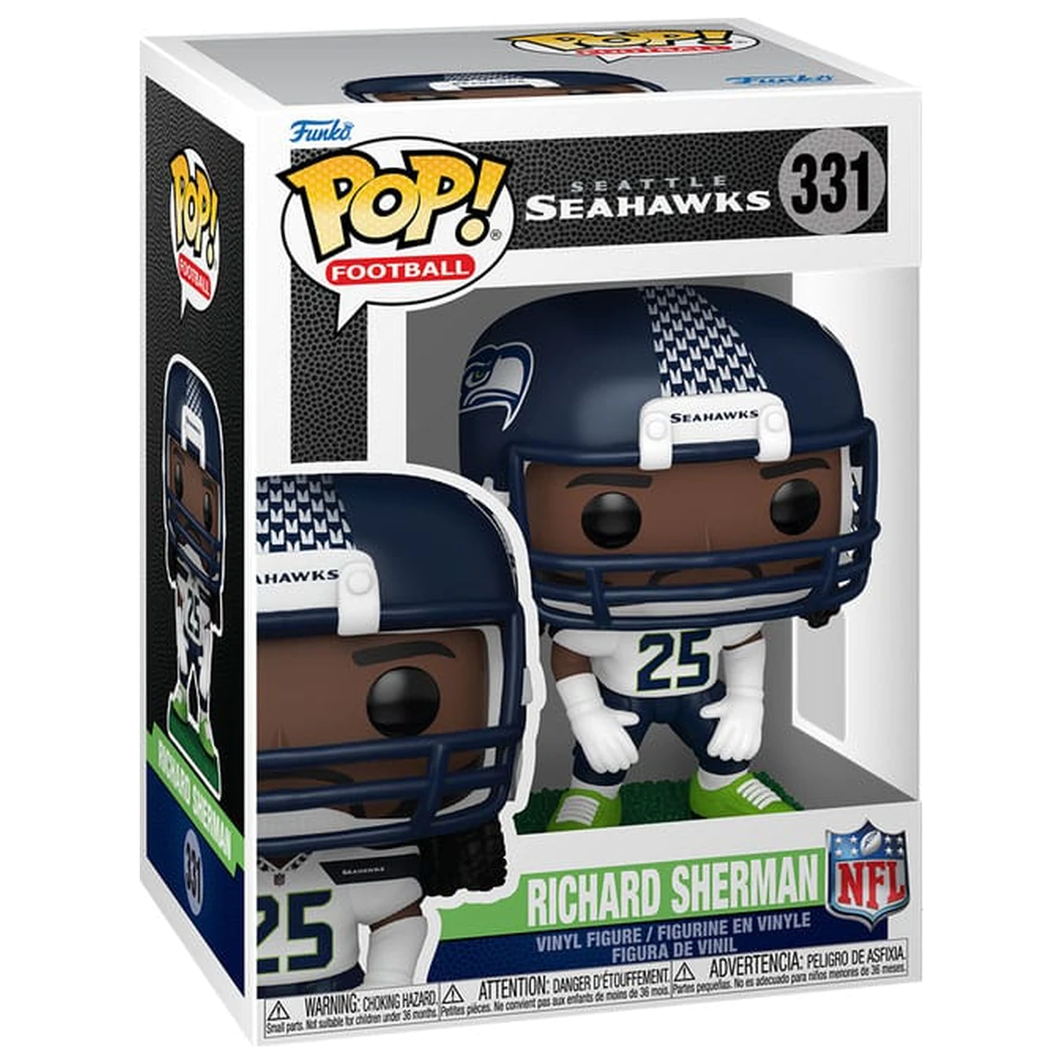 NFL: Legends Funko POP! Sports Vinyl Figure Legends- Richard Sherman (Seahawks) 9 cm zdjęcie produktu