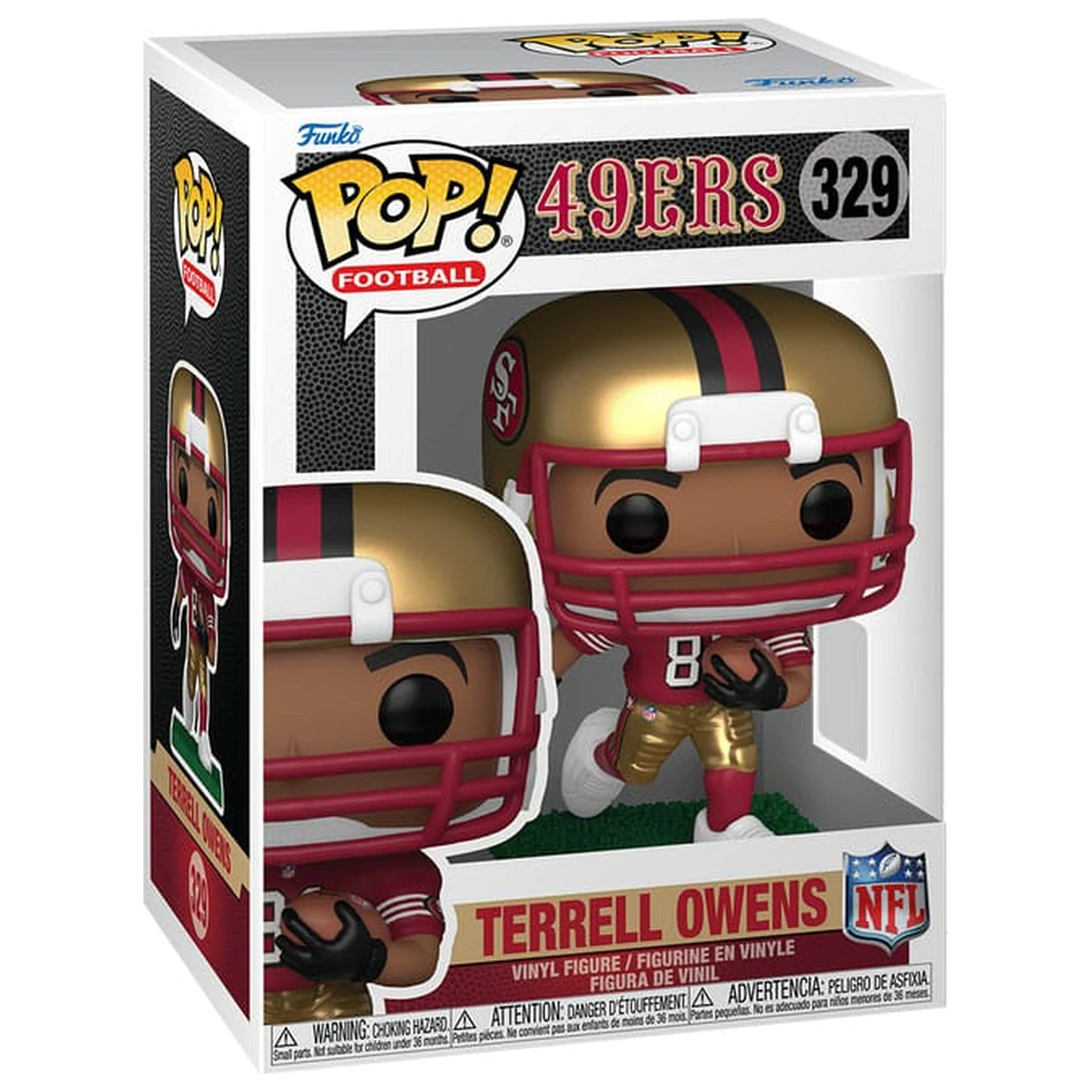 NFL: Legends Funko POP! Sports Winyl Figurka Legends - Terrell Owens (49ers) 9 cm zdjęcie produktu