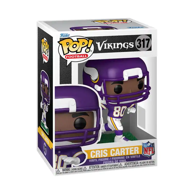 NFL: Legendarna Figurka Winylu Funko POP! Sport Vikings - Cris Carter (Vikings) 9 cm zdjęcie produktu