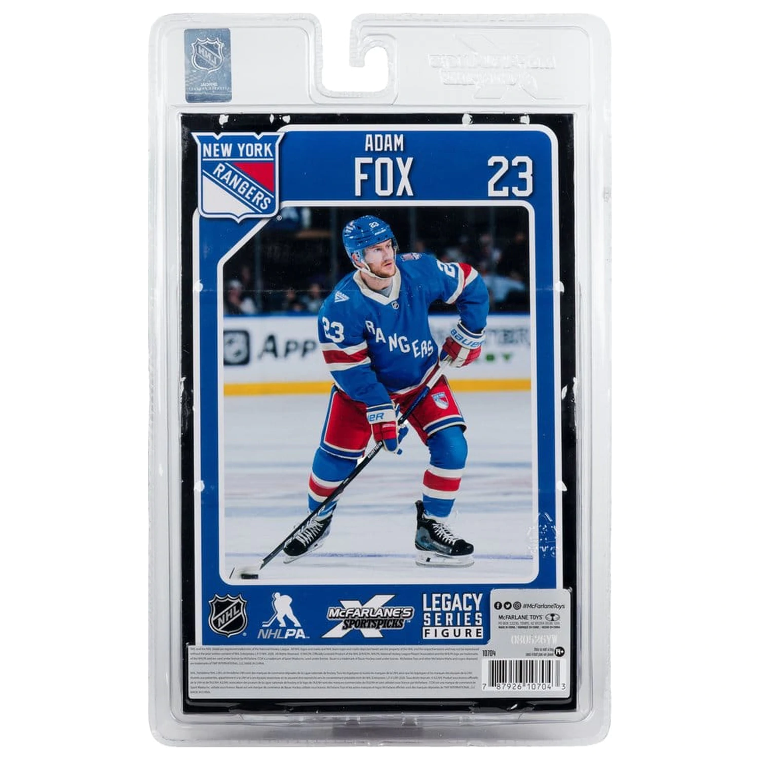 Figurka NHL McFarlane SportsPicks Adam Fox (New York Rangers Centennial) 18 cm zdjęcie produktu
