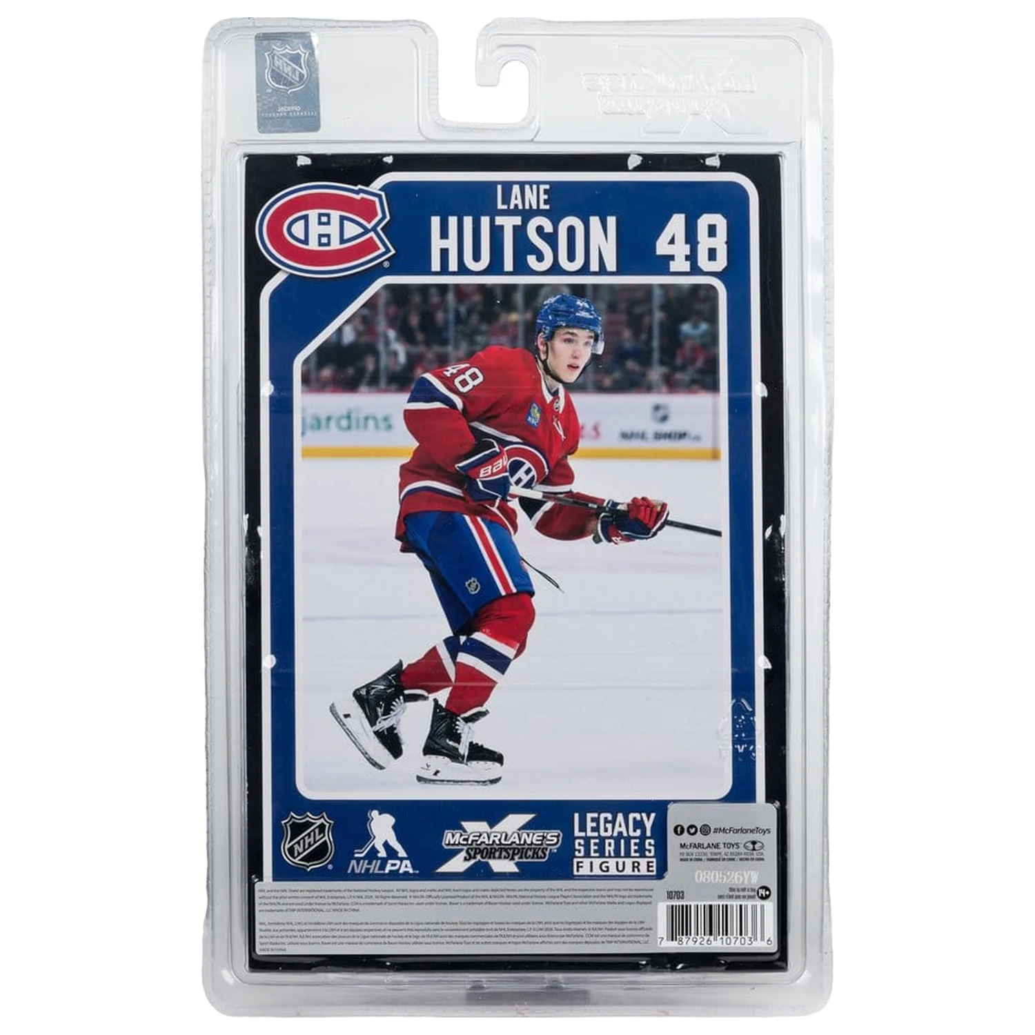Figurka NHL McFarlane SportsPicks Lane Hutson (Montreal Canadiens Heritage Classic) 18 cm zdjęcie produktu