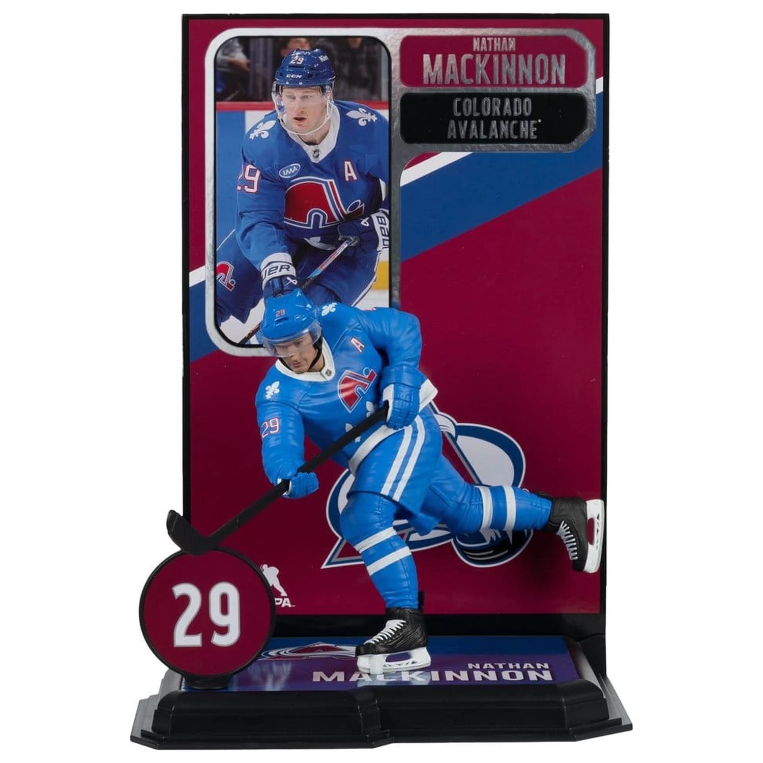 Figurka NHL McFarlane SportsPicks Nathan MacKinnon (Quebec Nordiques Retro) 18 cm zdjęcie produktu