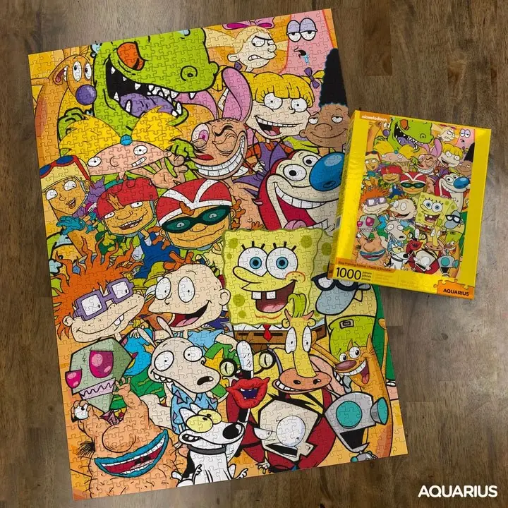 Puzzle Nickelodeon Jigsaw Cast (1000 elementów) zdjęcie produktu