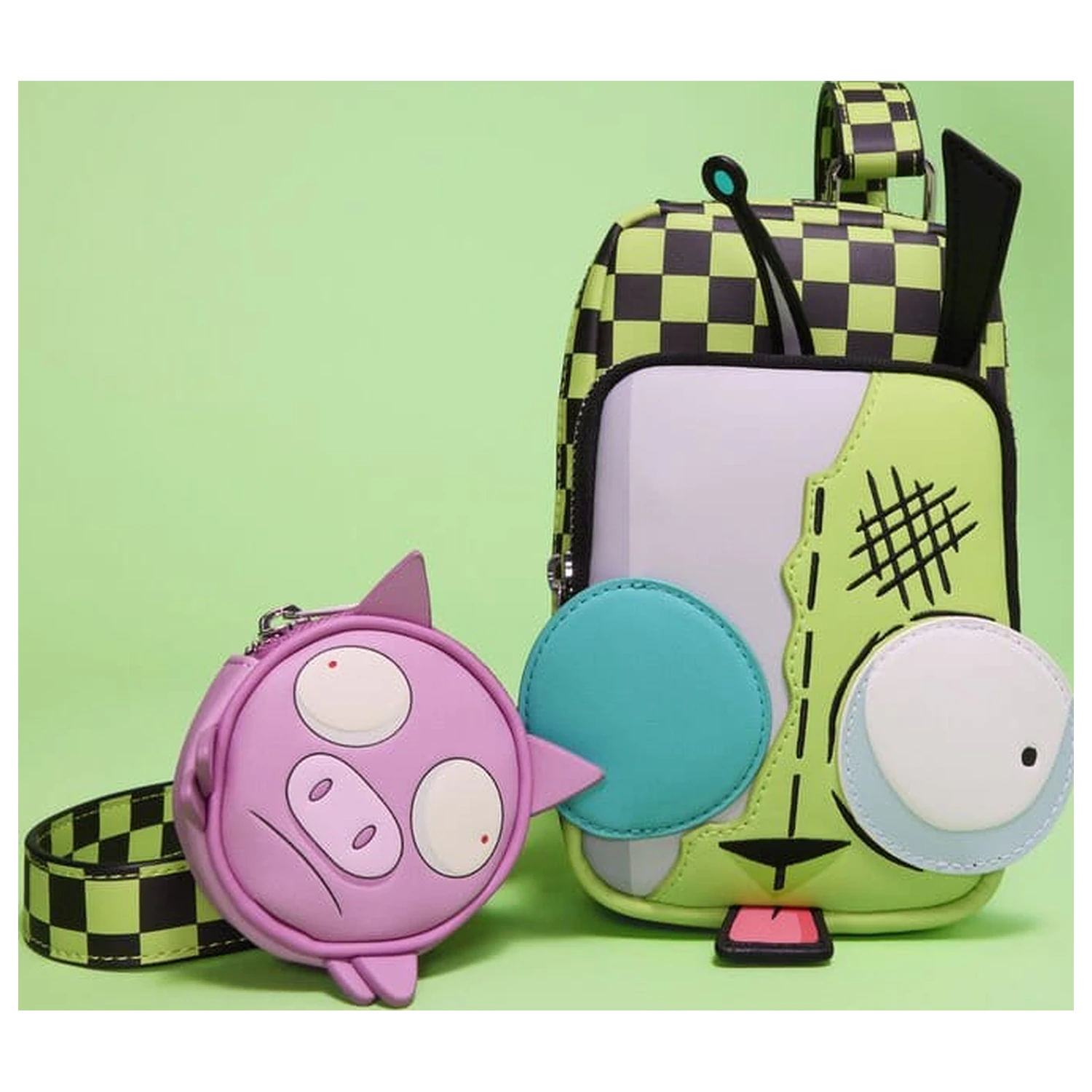 Nickelodeon by Loungefly Invader Zim Gir Cellphone Crossbody zdjęcie produktu