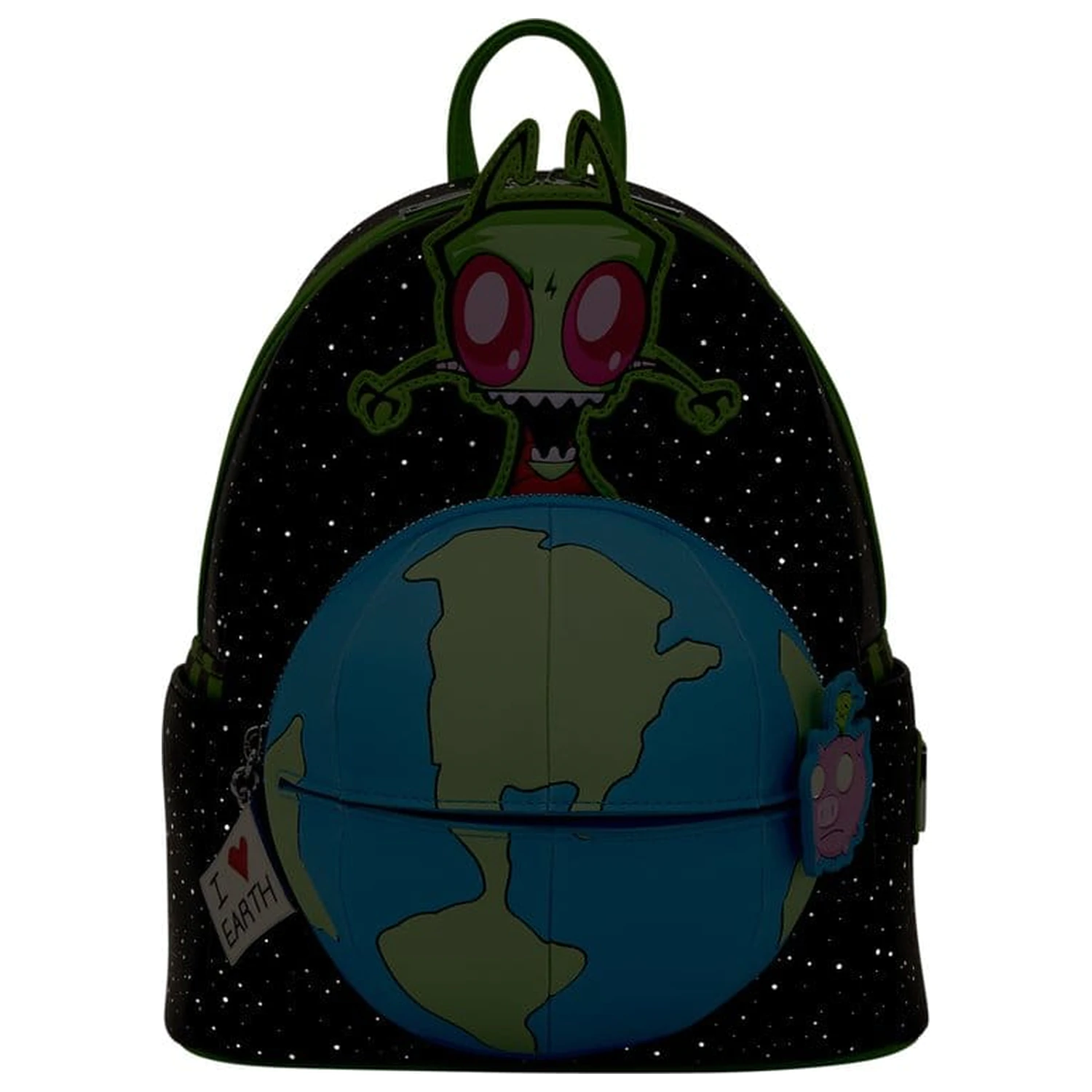 Nickelodeon by Loungefly Mini plecak Invader Zim Glow zdjęcie produktu