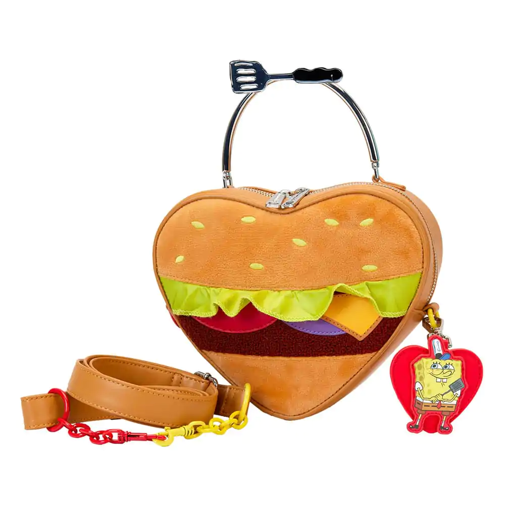 Nickelodeon by Loungefly Torebka Crossbody SpongeBob Krabby Patty Pluszowa zdjęcie produktu