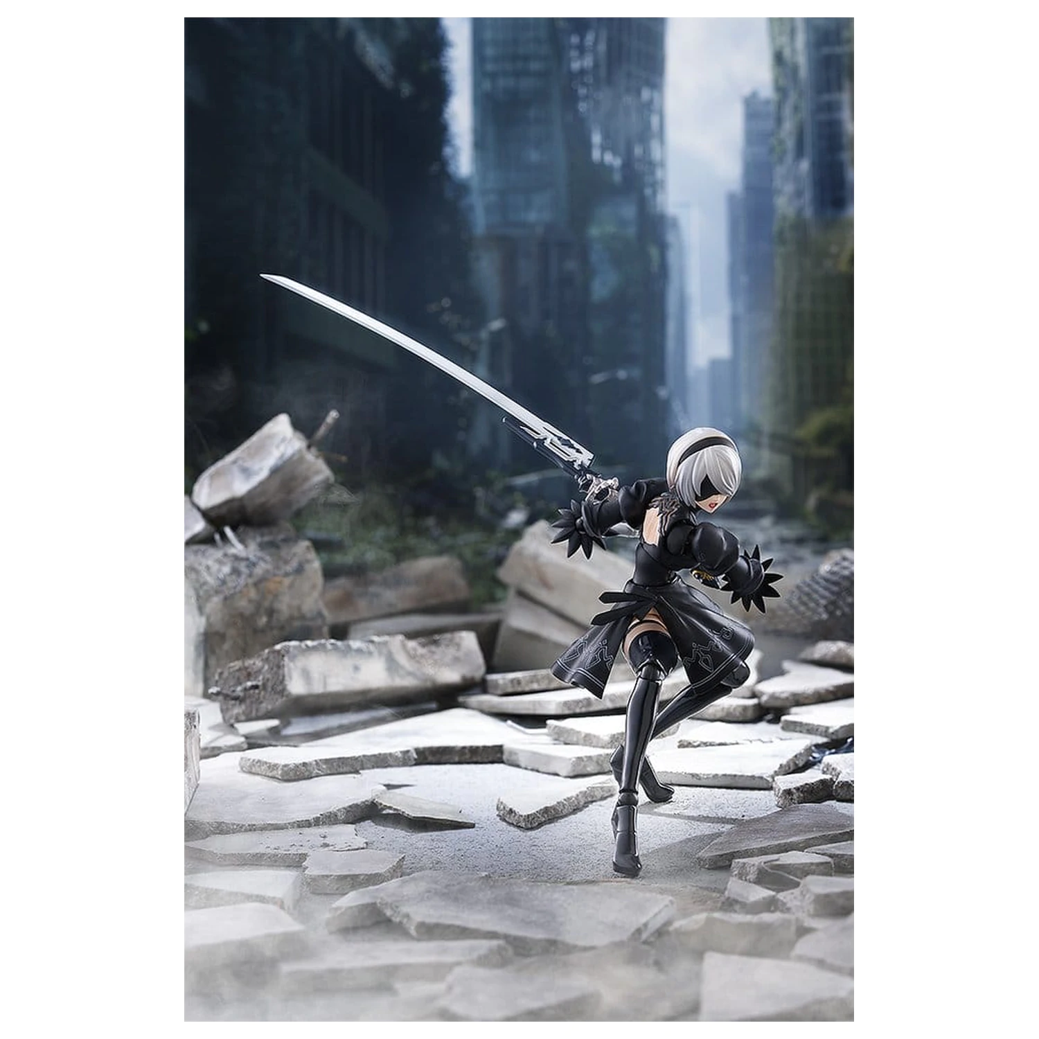 NieR:Automata Ver1.1a Figma figurka akcji 2B (YoRHa No.2 Type B) 16 cm zdjęcie produktu