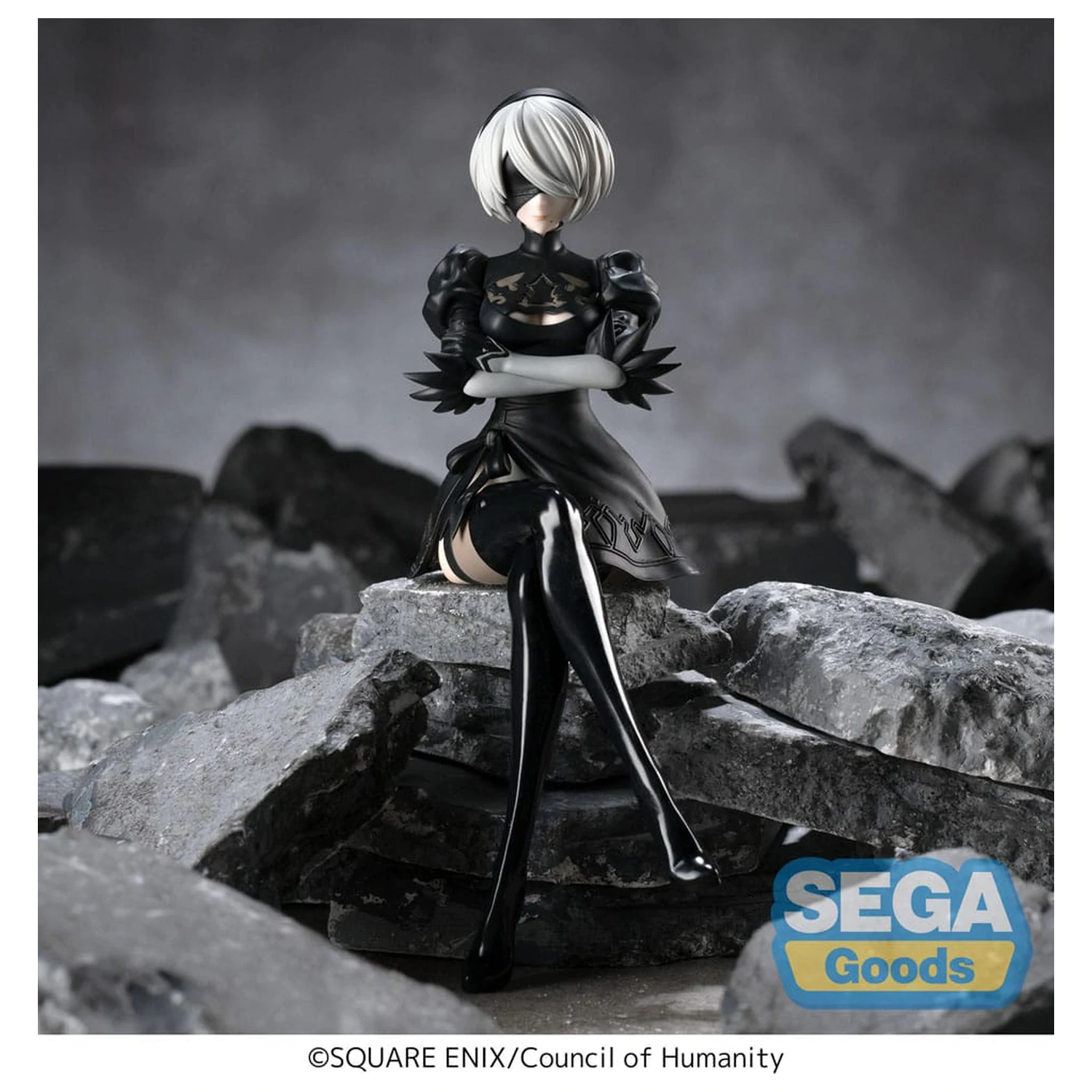 NieR:Automata Ver1.1a PM Perching Statua PCV 2B 13 cm zdjęcie produktu