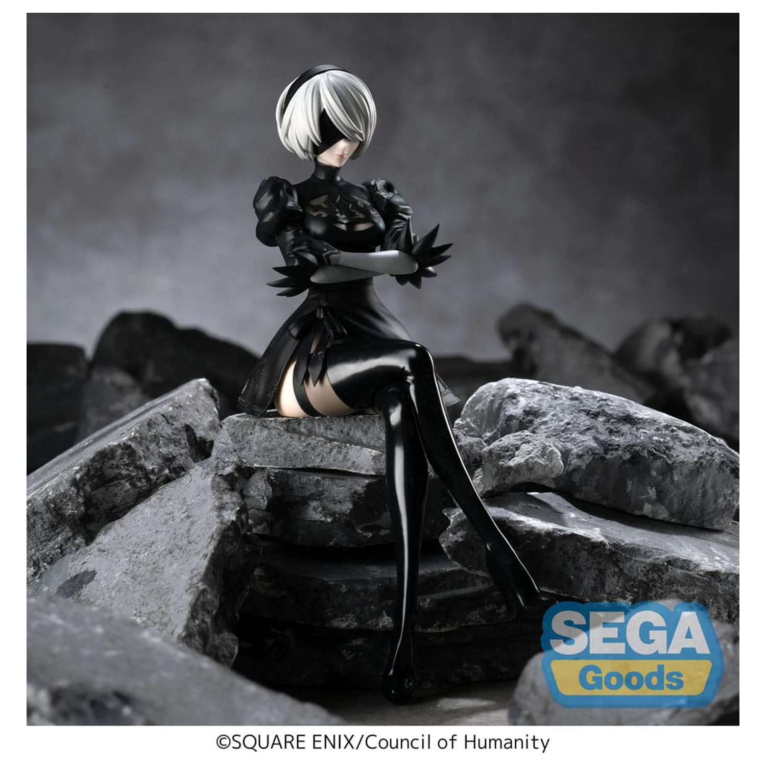NieR:Automata Ver1.1a PM Perching Statua PCV 2B 13 cm zdjęcie produktu