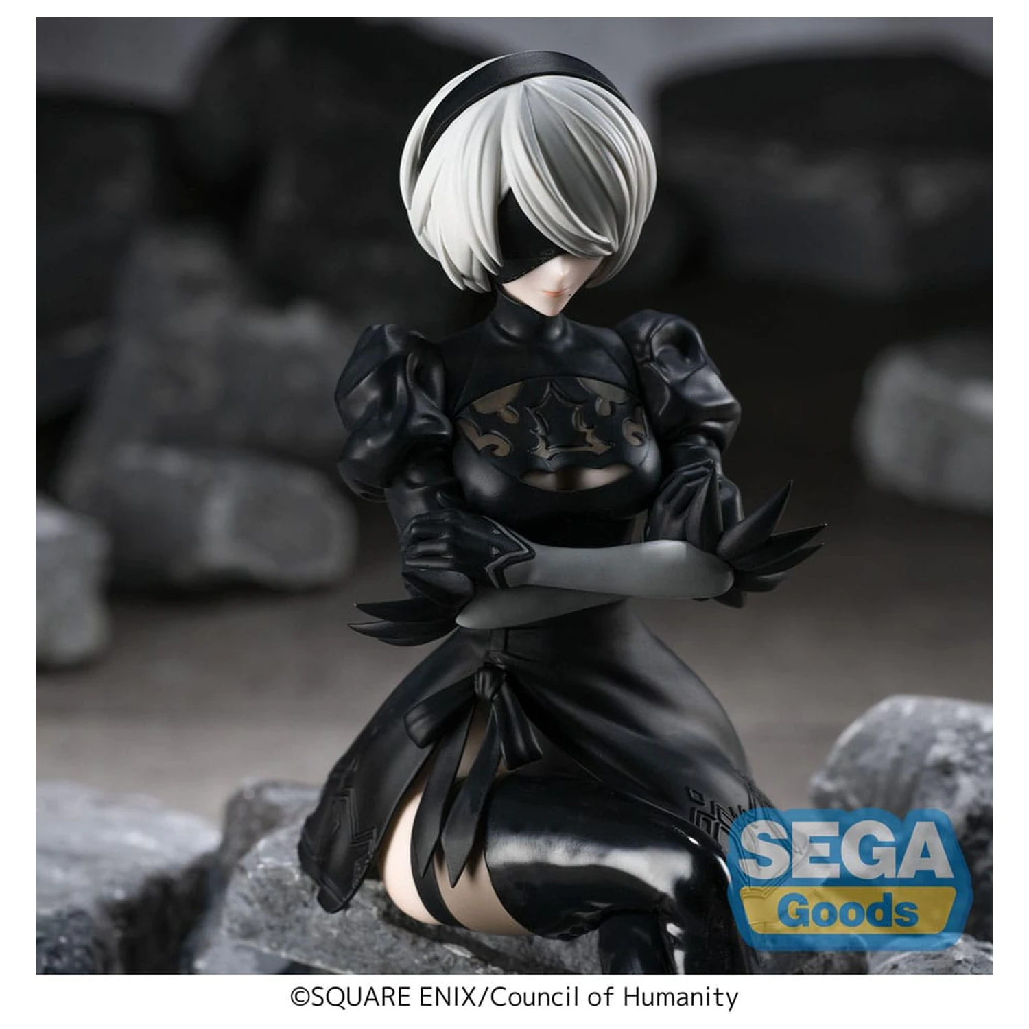 NieR:Automata Ver1.1a PM Perching Statua PCV 2B 13 cm zdjęcie produktu