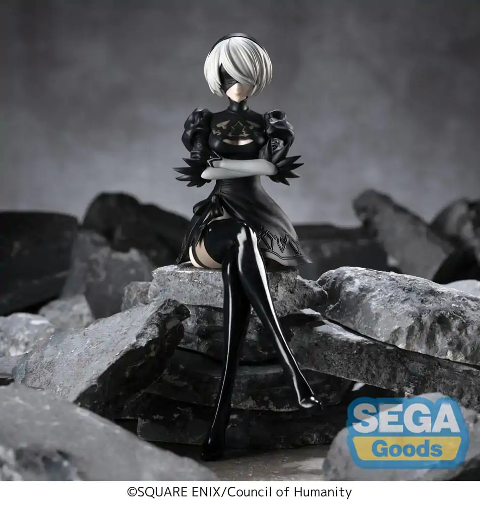 NieR:Automata Ver1.1a PM Przysiadająca Statuetka PVC 2B 13 cm zdjęcie produktu