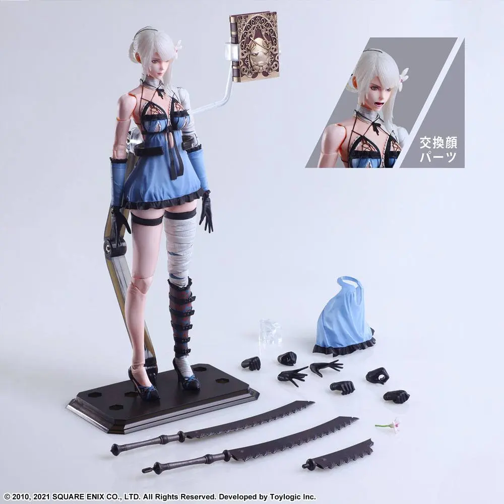 Nier Replicant ver.1.22474487139... Play Arts Kai Figurka Akcji Kainé 26 cm zdjęcie produktu