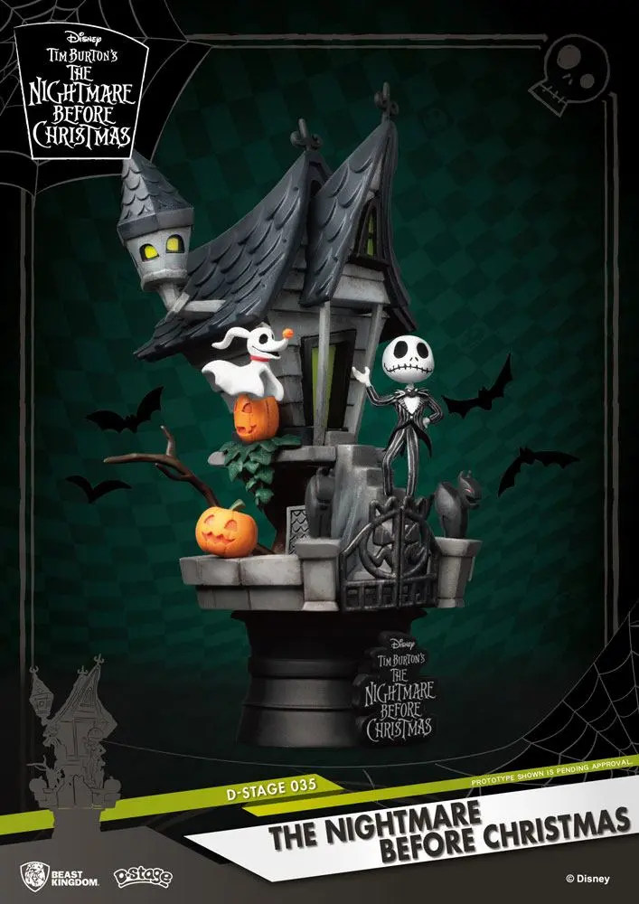 Miasteczko Halloween D-Stage PVC Diorama Nawiedzony Dom Jacka 15 cm zdjęcie produktu